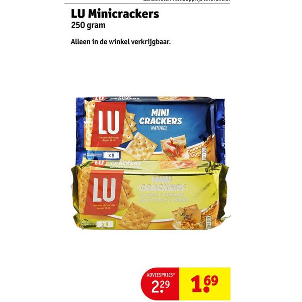 LU Minicrackers