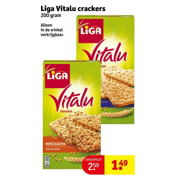 Liga Vitalu crackers