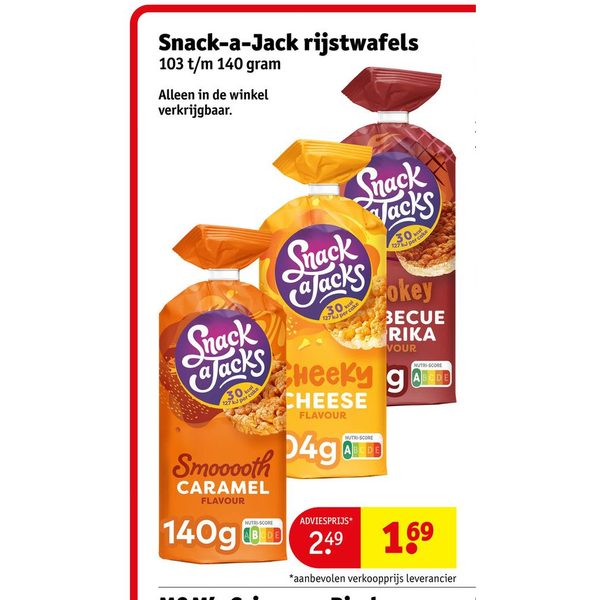 Snack-a-Jack rijstwafels