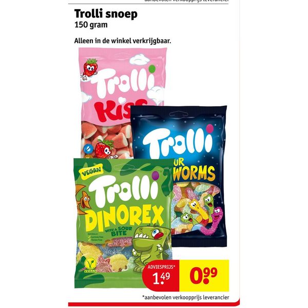 Trolli snoep