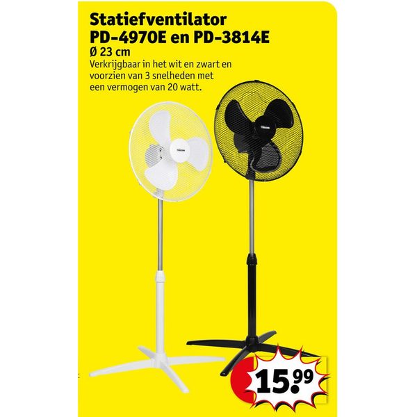 Statiefventilator PD-4970E en PD-3814E
