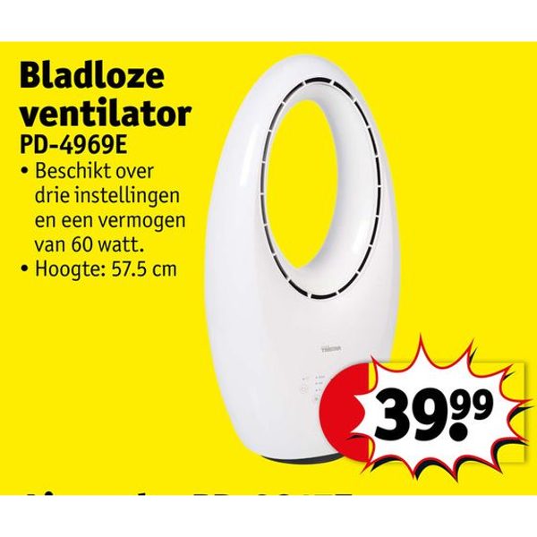 Bladloze ventilator PD-4969E