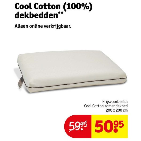 Cool Cotton (100%) dekbedden