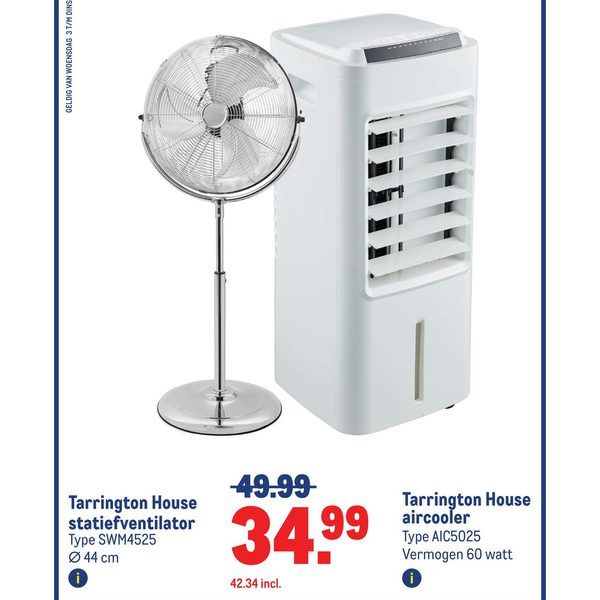 Tarrington House statiefventilator of aircooler