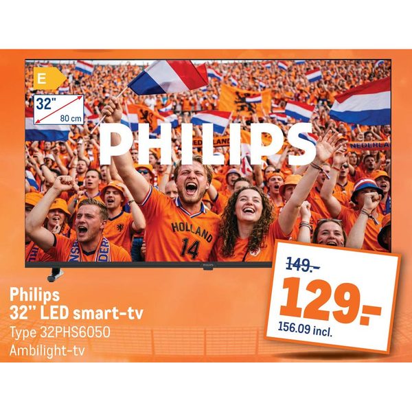 Philips 32" LED smart-tv