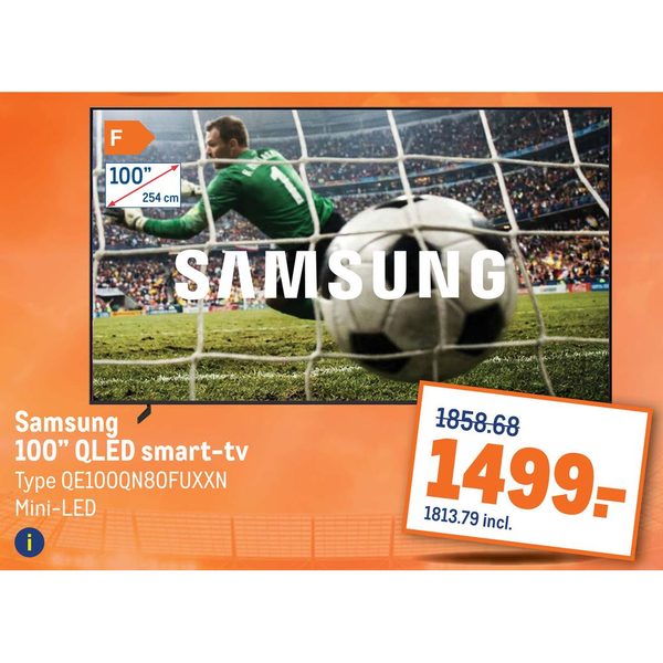 Samsung 100" QLED smart-tv