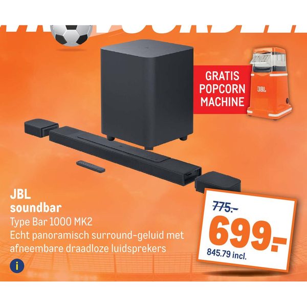 JBL soundbar Type Bar 1000 MK2