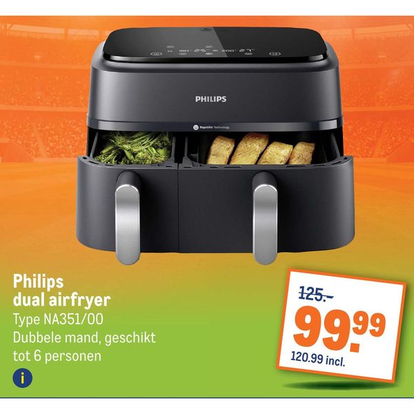 Philips dual airfryer