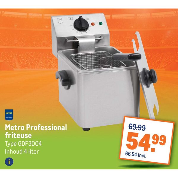 Metro Professional friteuse