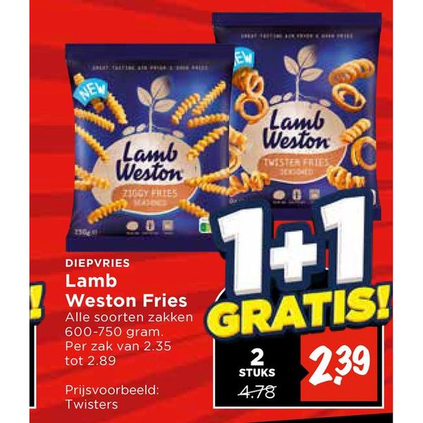 Lamb Weston Fries
