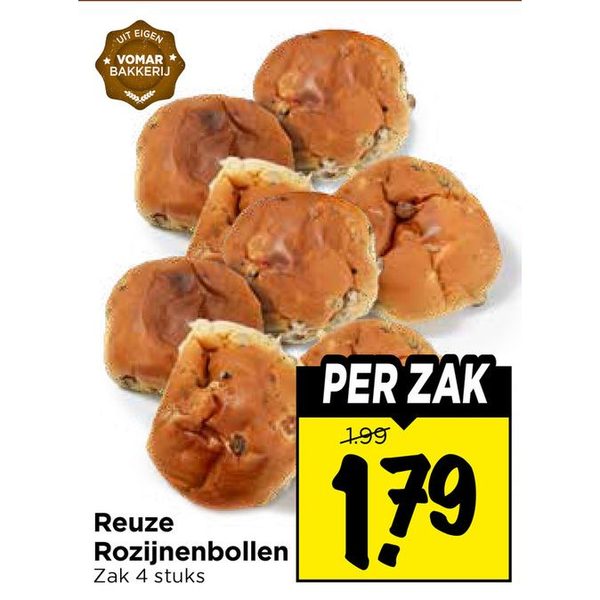 Reuze Rozijnenbollen