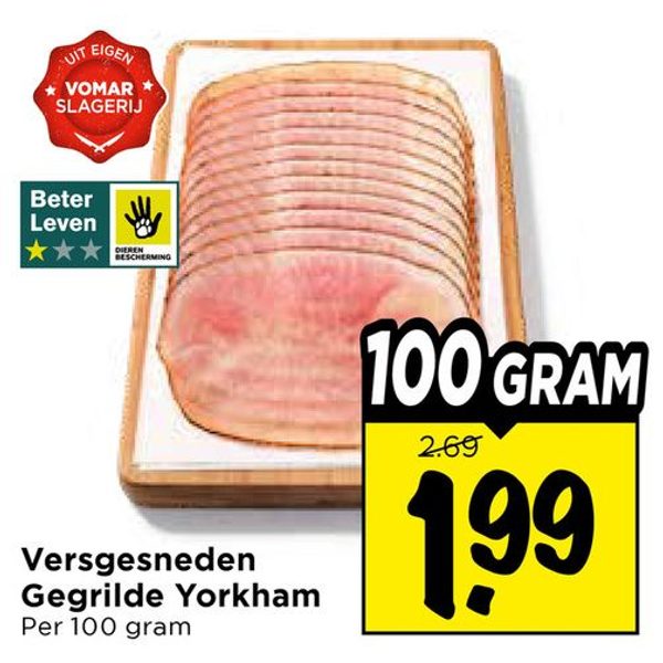 Versgesneden Gegrilde Yorkham