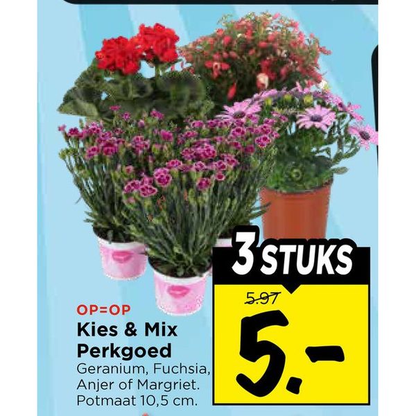 Kies & Mix Perkgoed