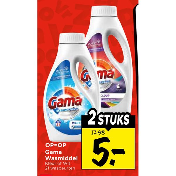 Gama Wasmiddel