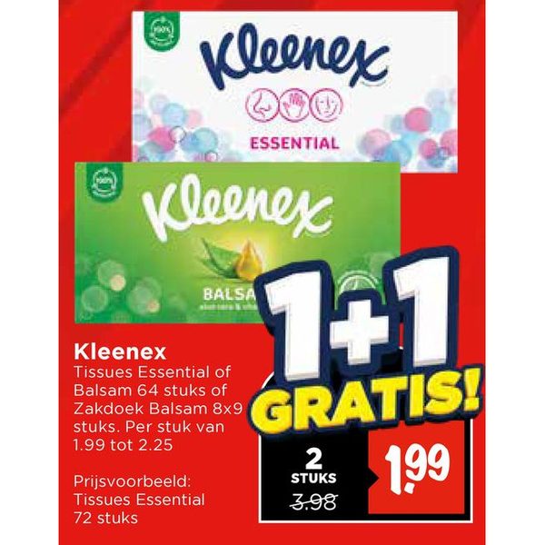 Kleenex Tissues of Zakdoeken