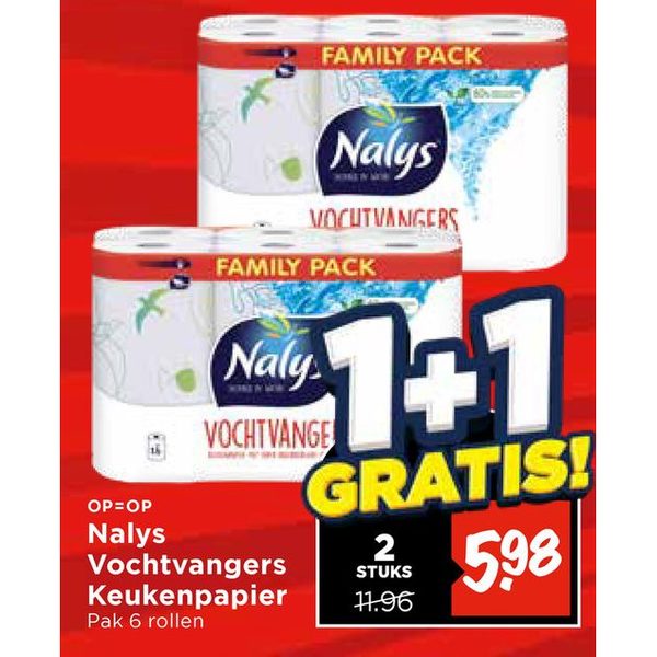 Nalys Vochtvangers Keukenpapier