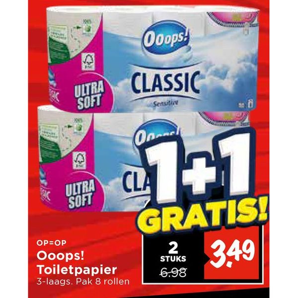 Ooops! Toiletpapier