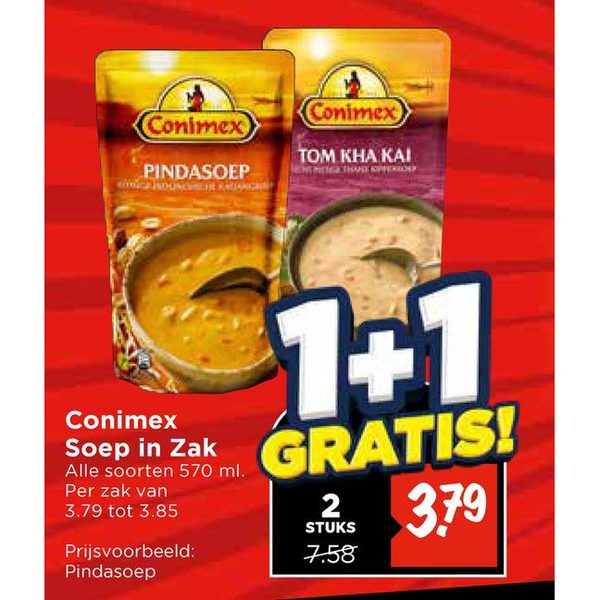Conimex Soep in Zak