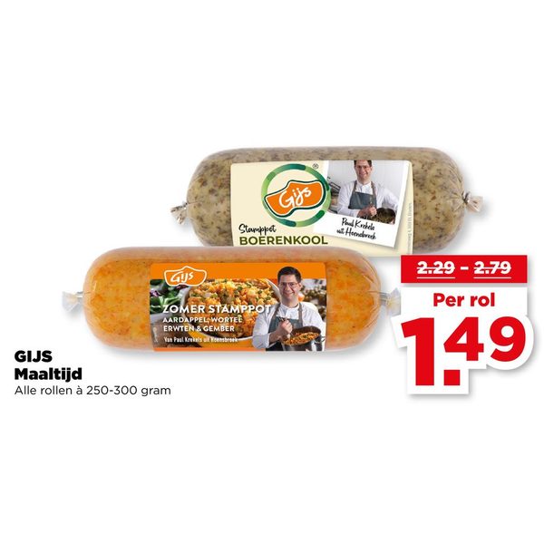 Maaltijd (stamppot rollen)