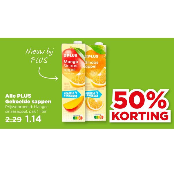 Alle PLUS Gekoelde sappen