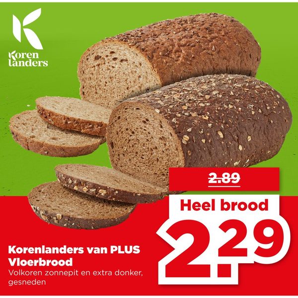 Korenlanders van PLUS Vloerbrood