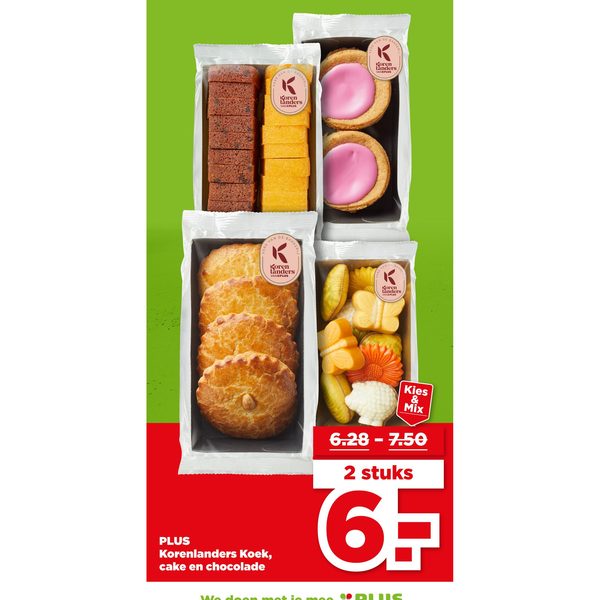 Korenlanders Koek, cake en chocolade