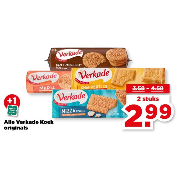 Alle Verkade Koek originals