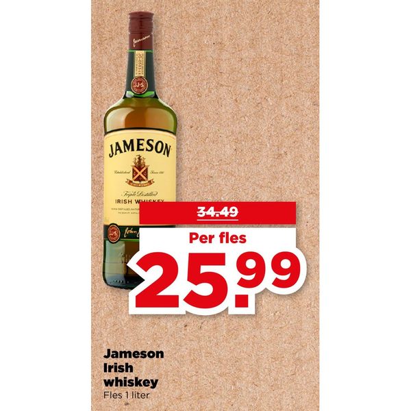 Jameson Irish whiskey