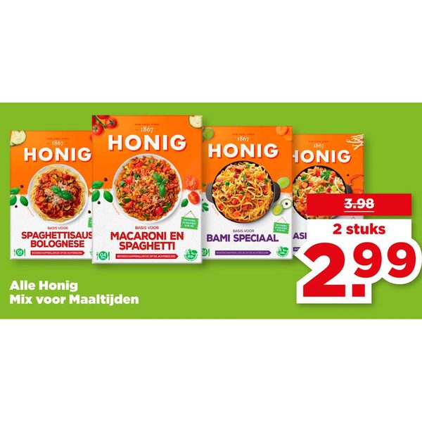 Alle Honig Mix voor Maaltijden