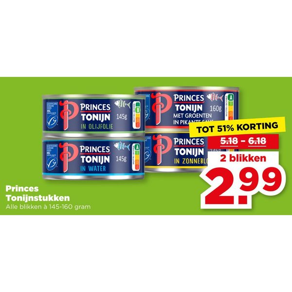 Princes Tonijnstukken