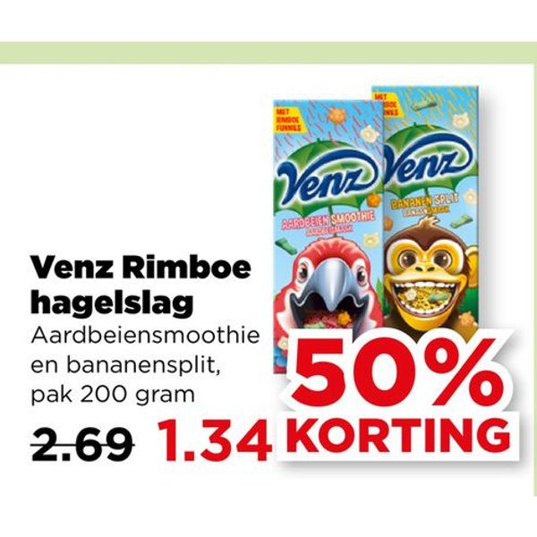 Venz Rimboe hagelslag