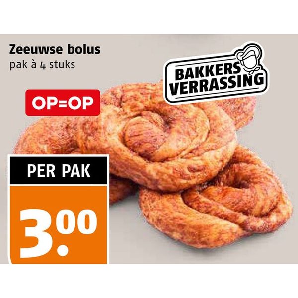 Zeeuwse bolus, pak à 4 stuks
