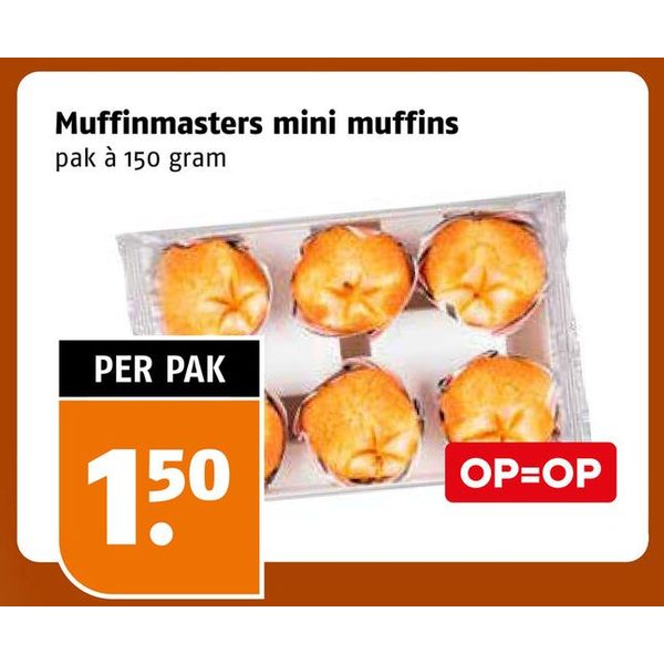 Muffinmasters mini muffins