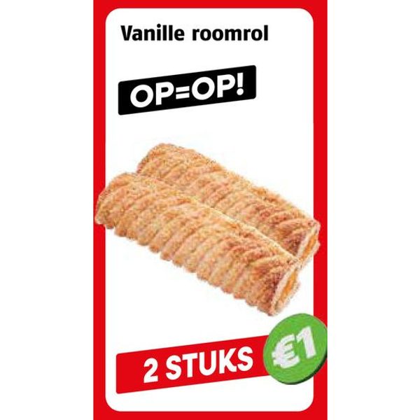 Vanille roomrol