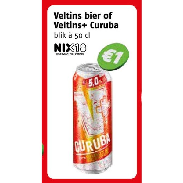 Veltins bier of Veltins+ Curuba