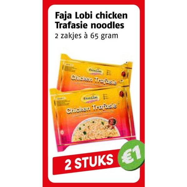 Faja Lobi chicken Trafasie noodles