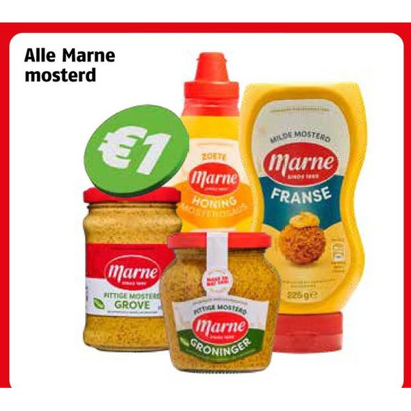Alle Marne mosterd