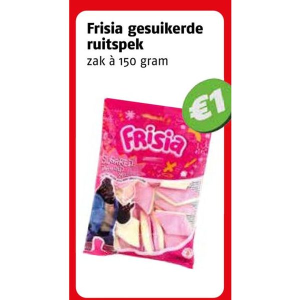 Frisia gesuikerde ruitspek
