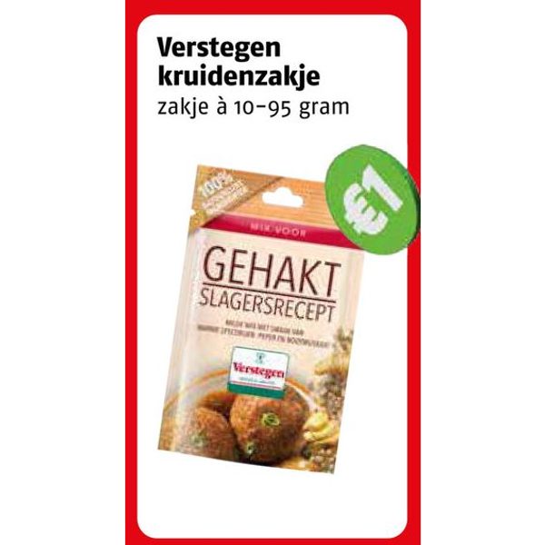Verstegen kruidenzakje