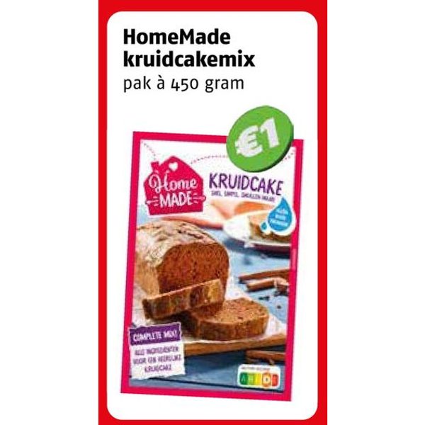 HomeMade kruidcakemix