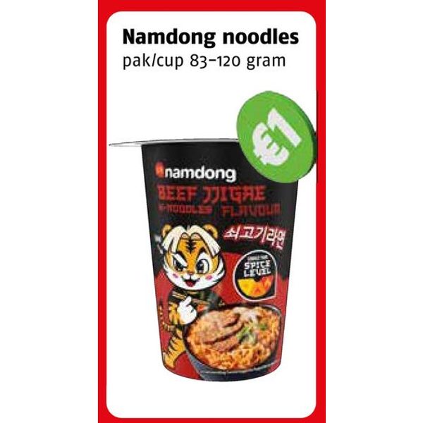 Namdong noodles