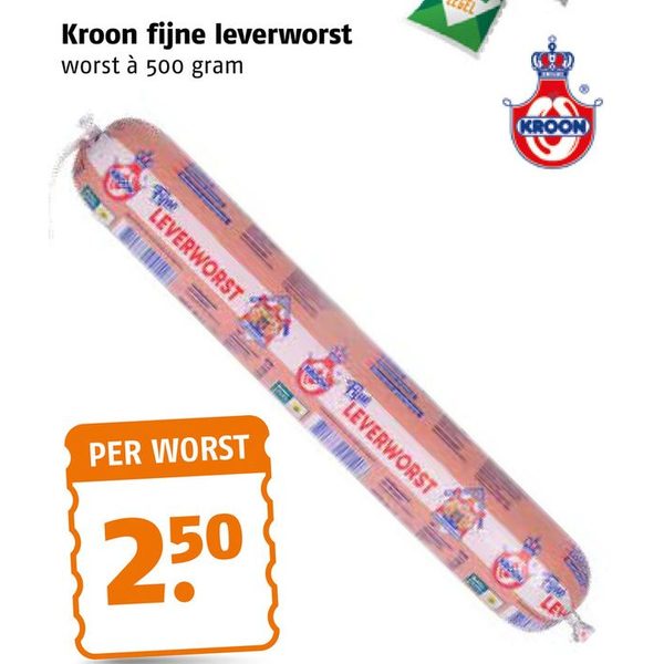 Kroon fijne leverworst