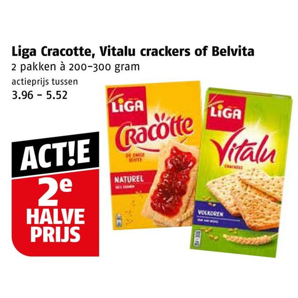 Liga Cracotte, Vitalu crackers of Belvita