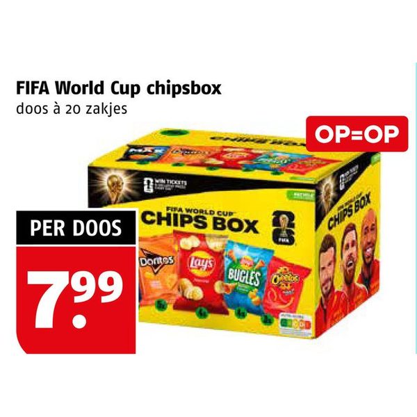 FIFA World Cup chipsbox