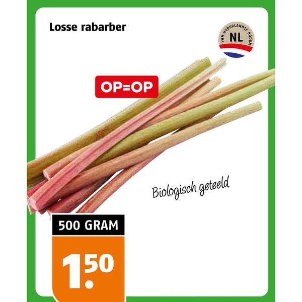 Losse rabarber