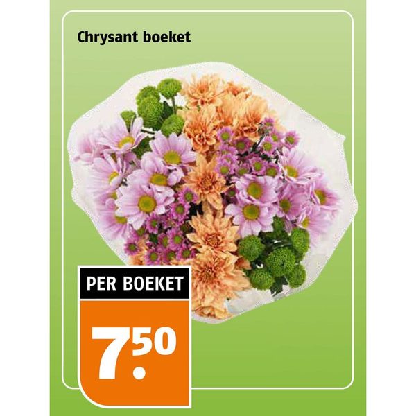 Chrysant boeket