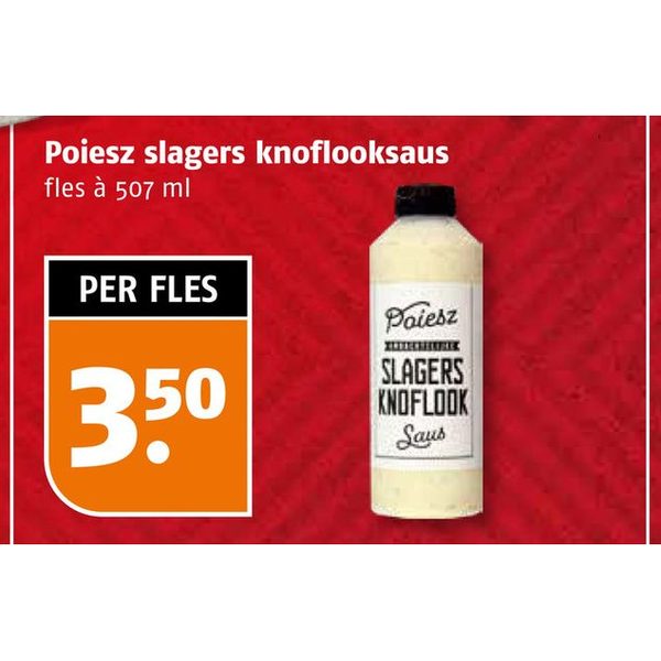 Poiesz slagers knoflooksaus