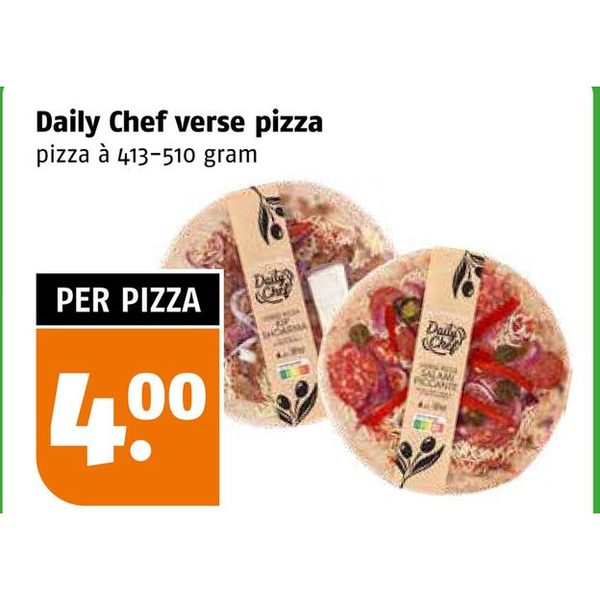 Daily Chef verse pizza
