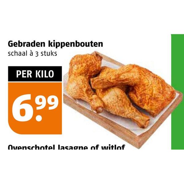 Gebraden kippenbouten