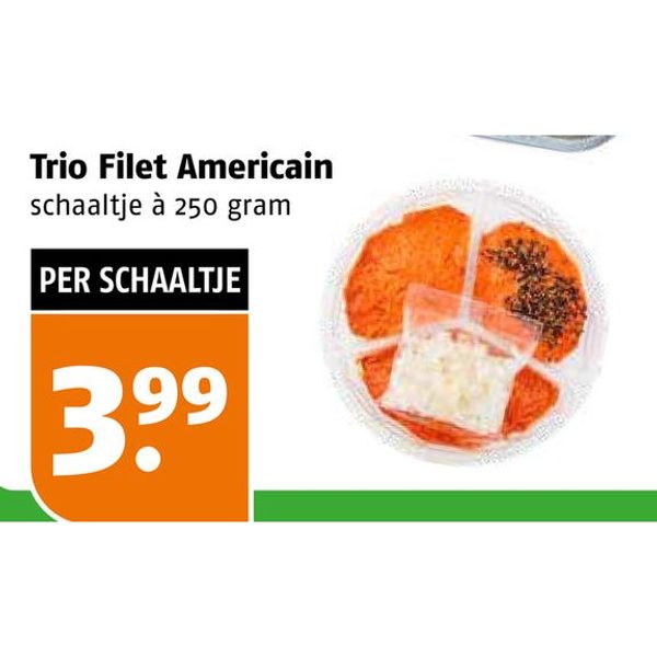 Trio Filet Americain